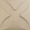 Ekena Millwork 11 7/8in. W x 11 7/8in. H Austin EnduraWall Decorative 3D Wall Panel Covers 0.98 Sq. Ft. WP12X12AUGBE - alternate 1